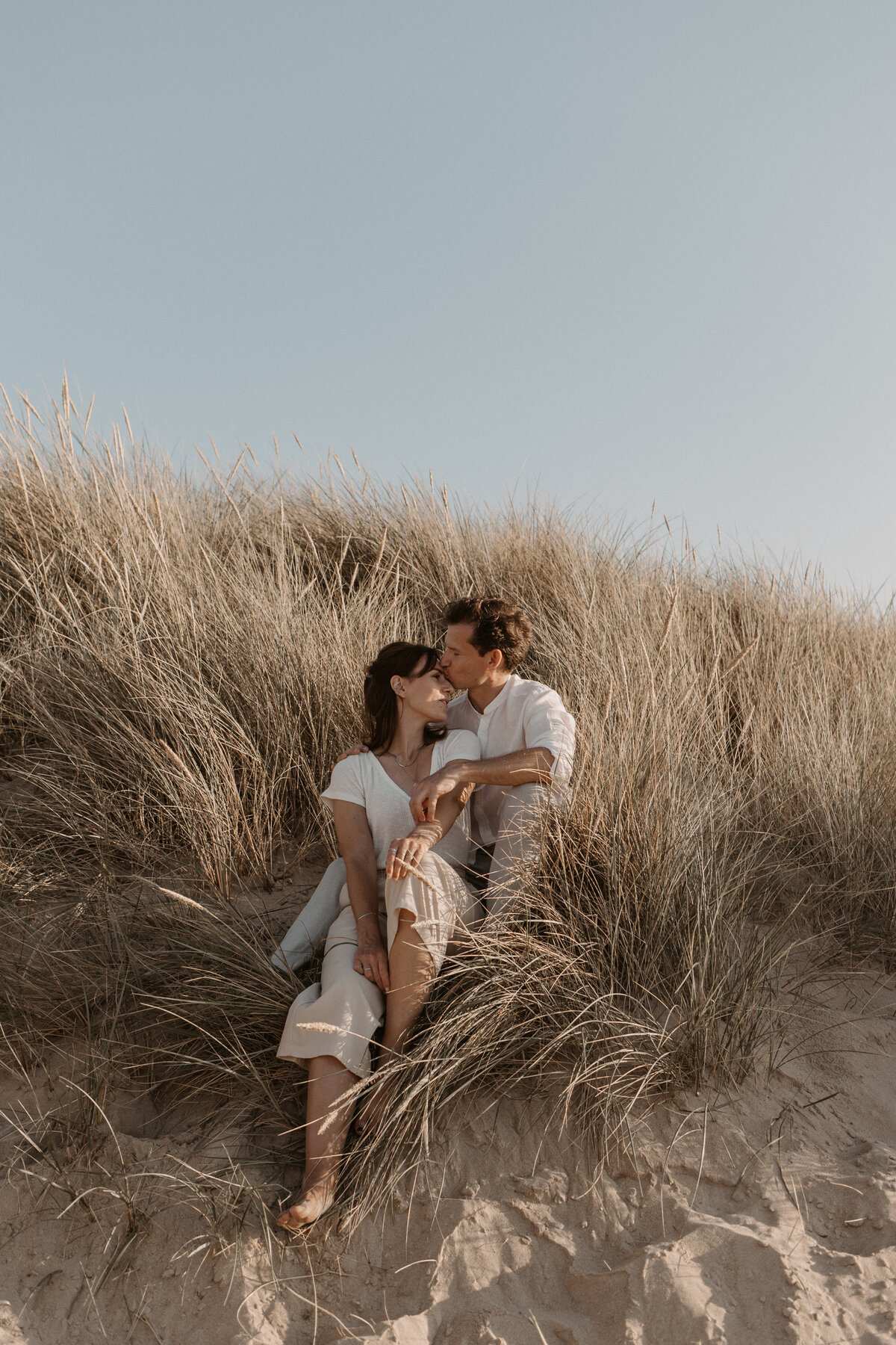 koppelshoot in duinen strand Knokke