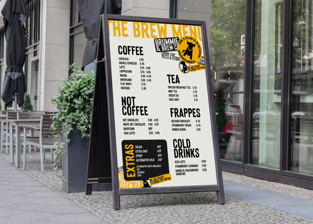 Brummie and Brew New Menu JUNE