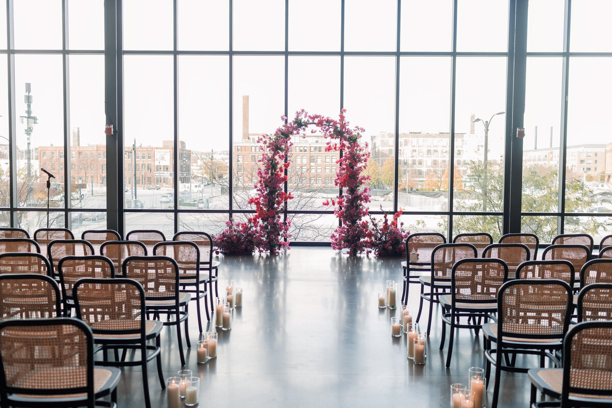 bold color block wedding gather at deer district milwaukee -30