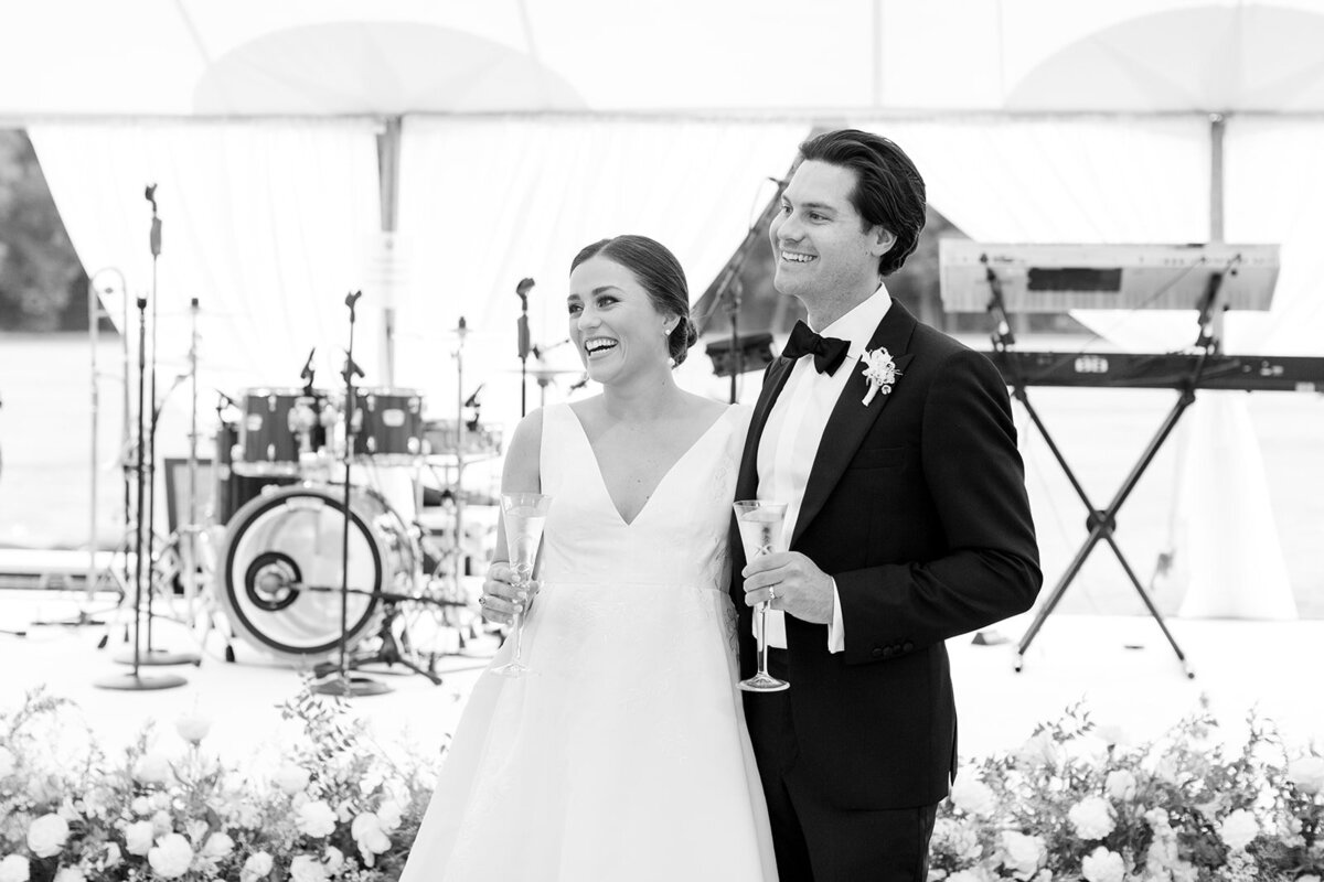 Menlo Circus Club Tented Wedding Toasts