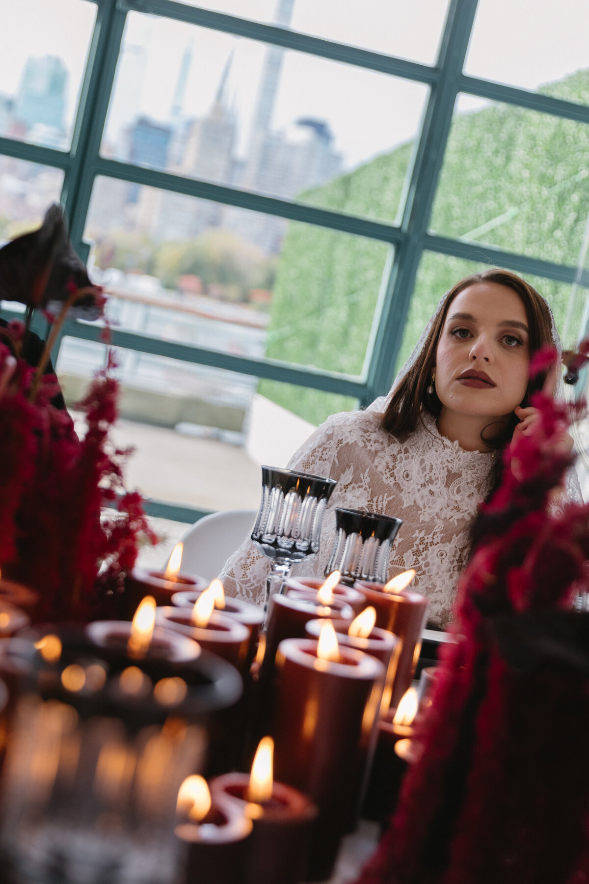 meredith-michel-editorial-wedding-bride-portrait-with-black-glassware