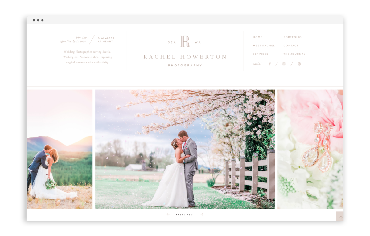 Rachel Howerton Photography - Logo Design, Stationery Design, and Web Design - Photo - 2