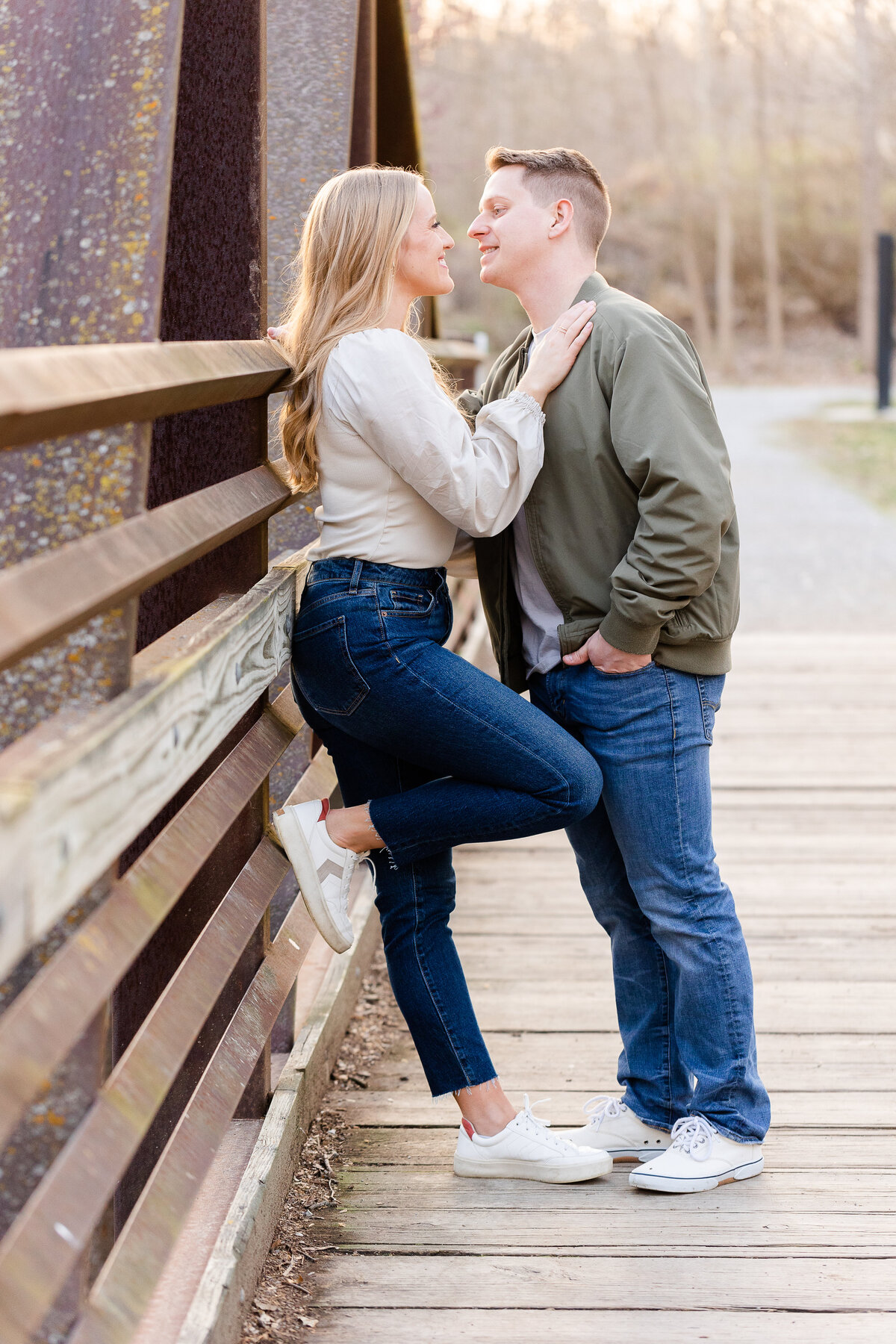 Capen Park Engagement photo session