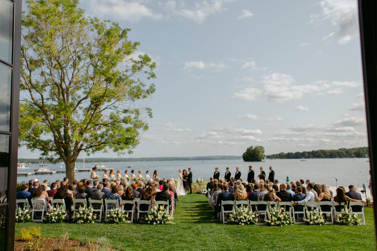 Lake House  Canandaigua Wedding Ceremony_Verve Event Co (12)