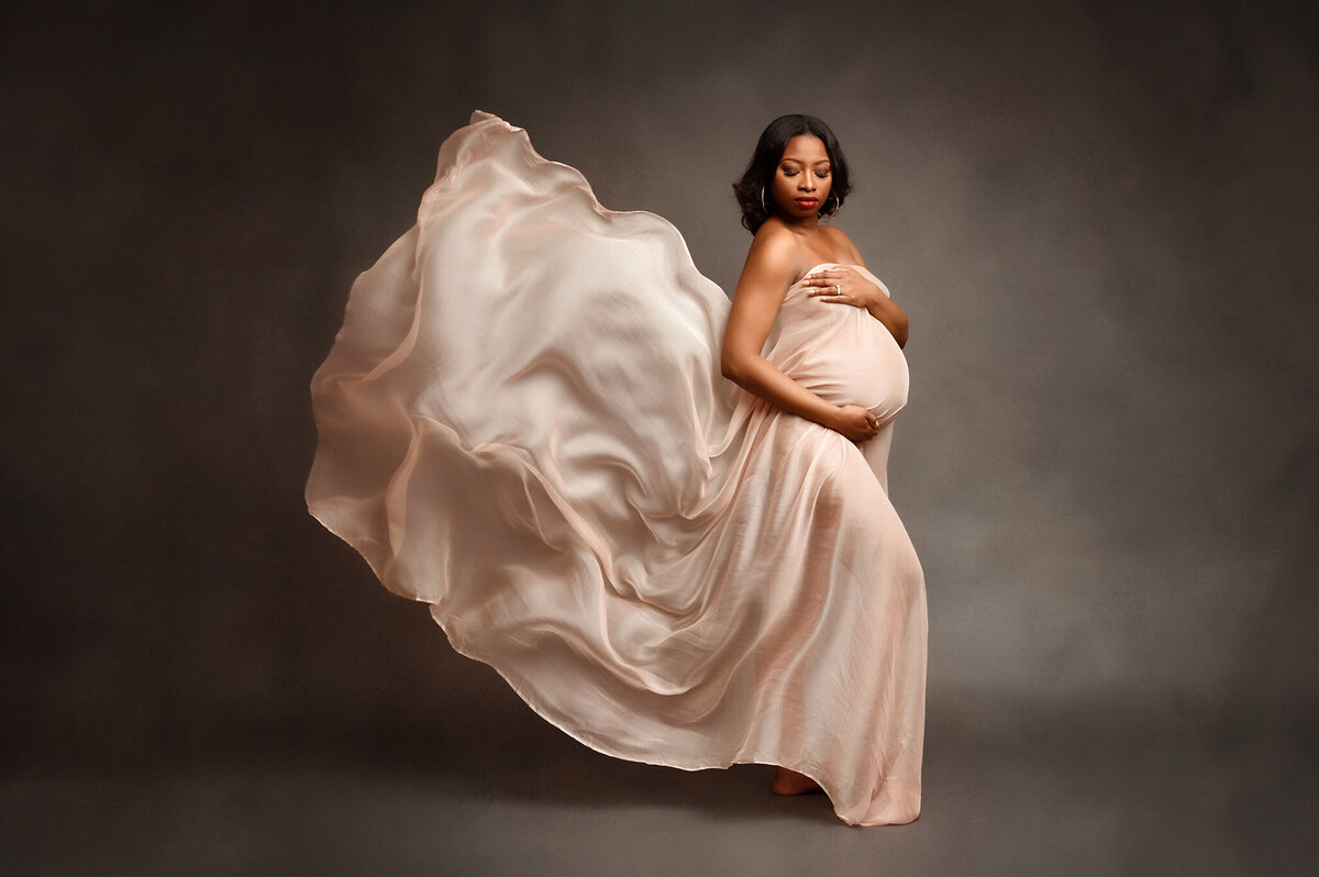Flowing Maternity Dress