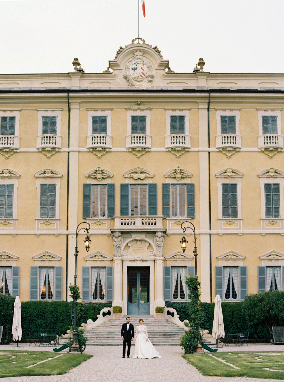 Villa Sola Cabiati Wedding - Janna Brown Photography