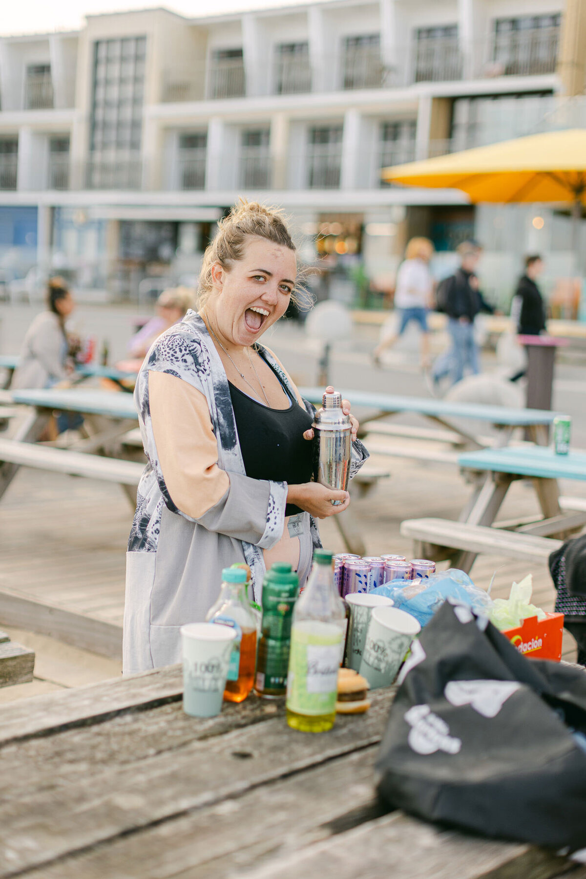 Kayla Stoate Photography Kid-A Team Building Event Documentary Editorial Bournemouth Boscombe Beach _92A3193