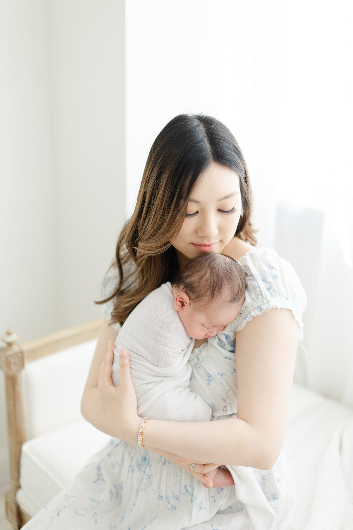 Newborn photography session at a Philadelphia photography studio - 13