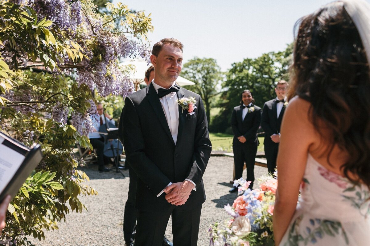 Intimate Destination wedding in Devon, UK_Ariel & Brett_Floral Summer wedding at Coombe Trenchard_033