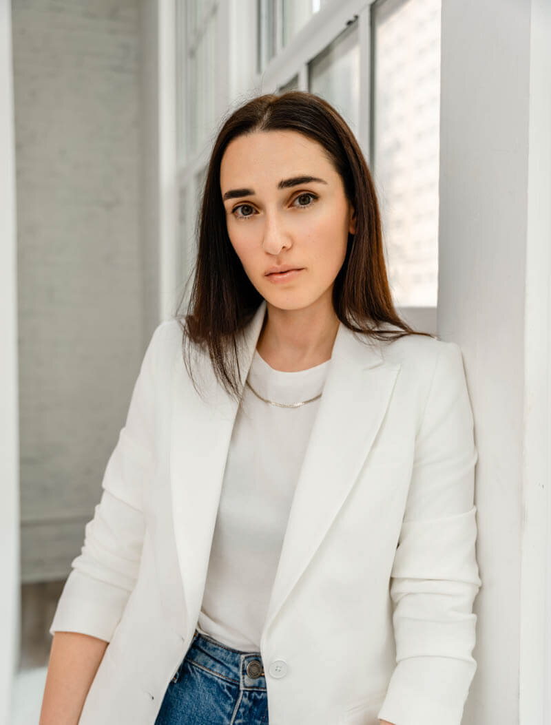 business coach in baltimore studio for personal branding photoshoot