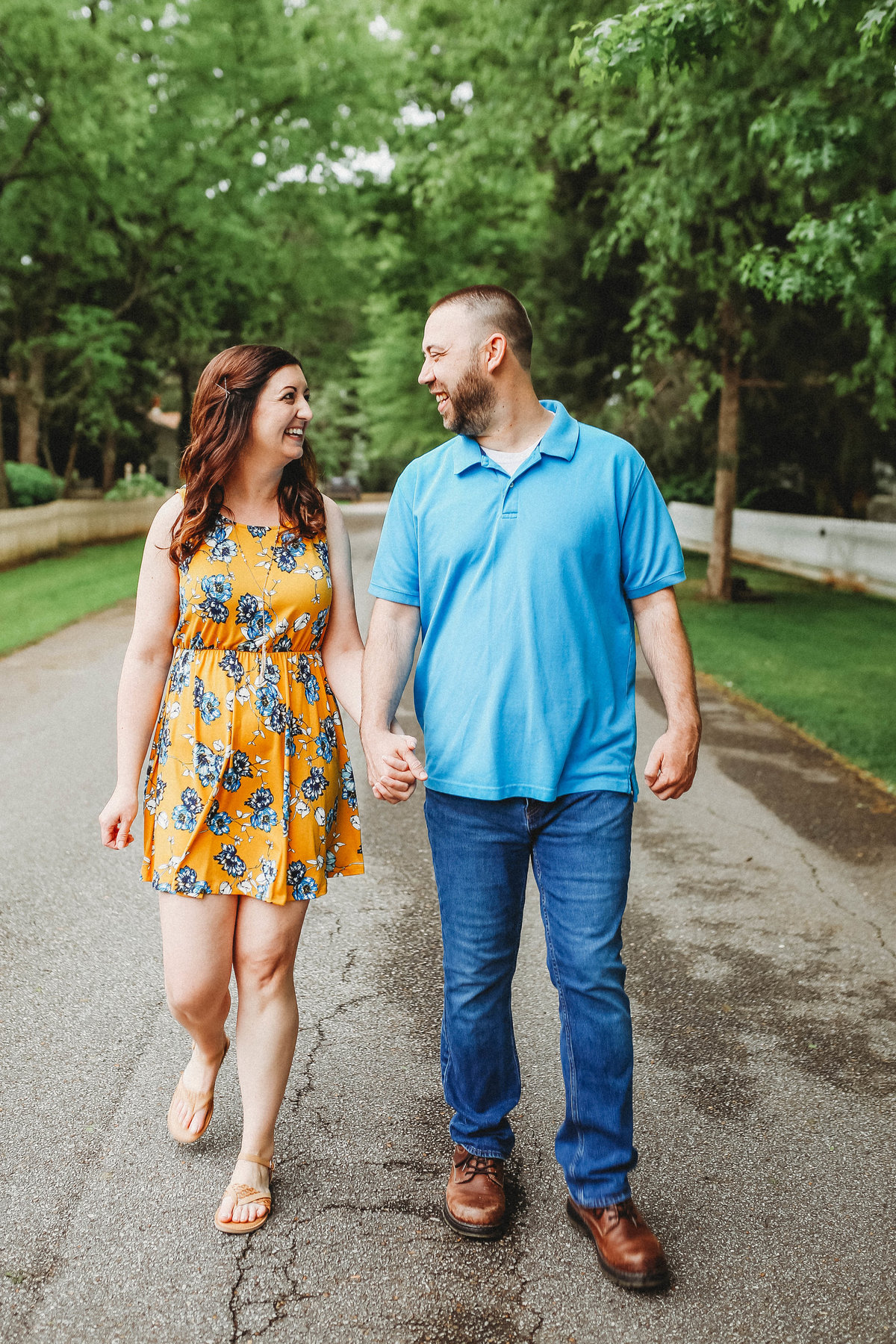 couple walking