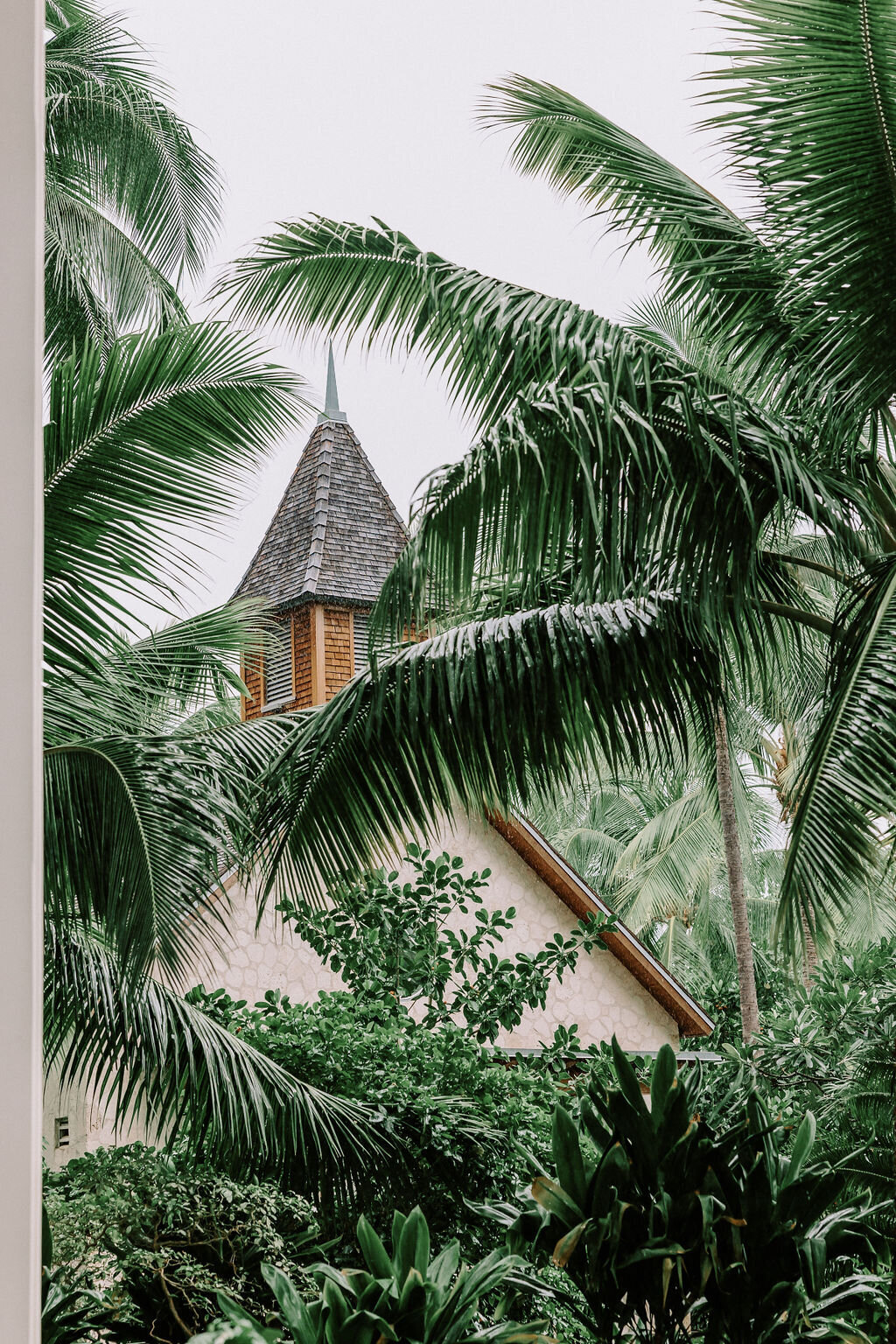 Tiny chapel at four seasons Oahu
