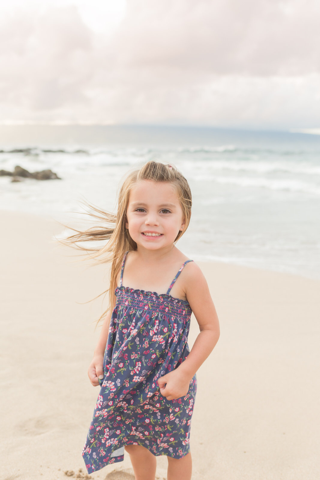 little girl family photography in Maui