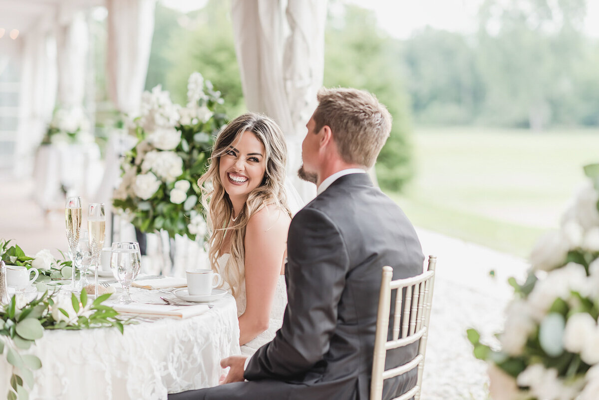 Classic Black Tie Wedding at Meadow Brook Hall and Estate in Rochester Michigan by Kari Dawson7