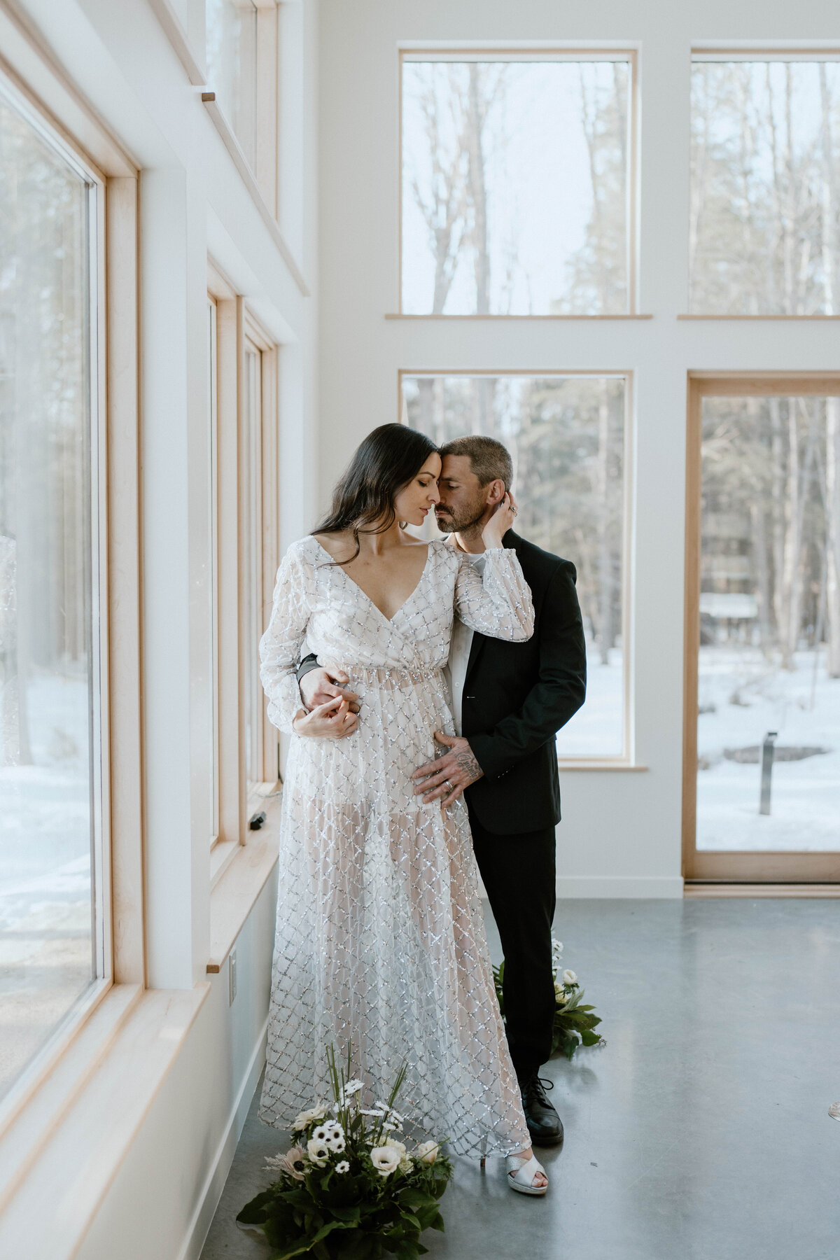 Wausau Wisconsin Intimate wedding elopement Olivia + Ryan-195