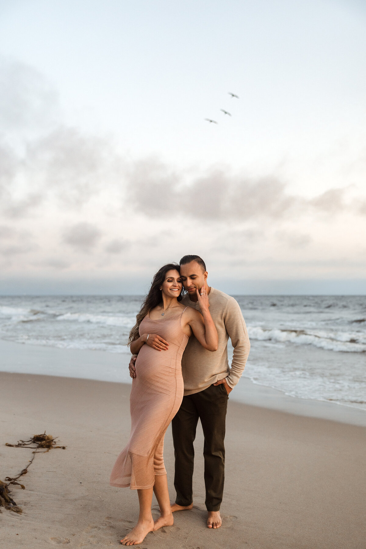 Santa Monica Beach Maternity Photography 110
