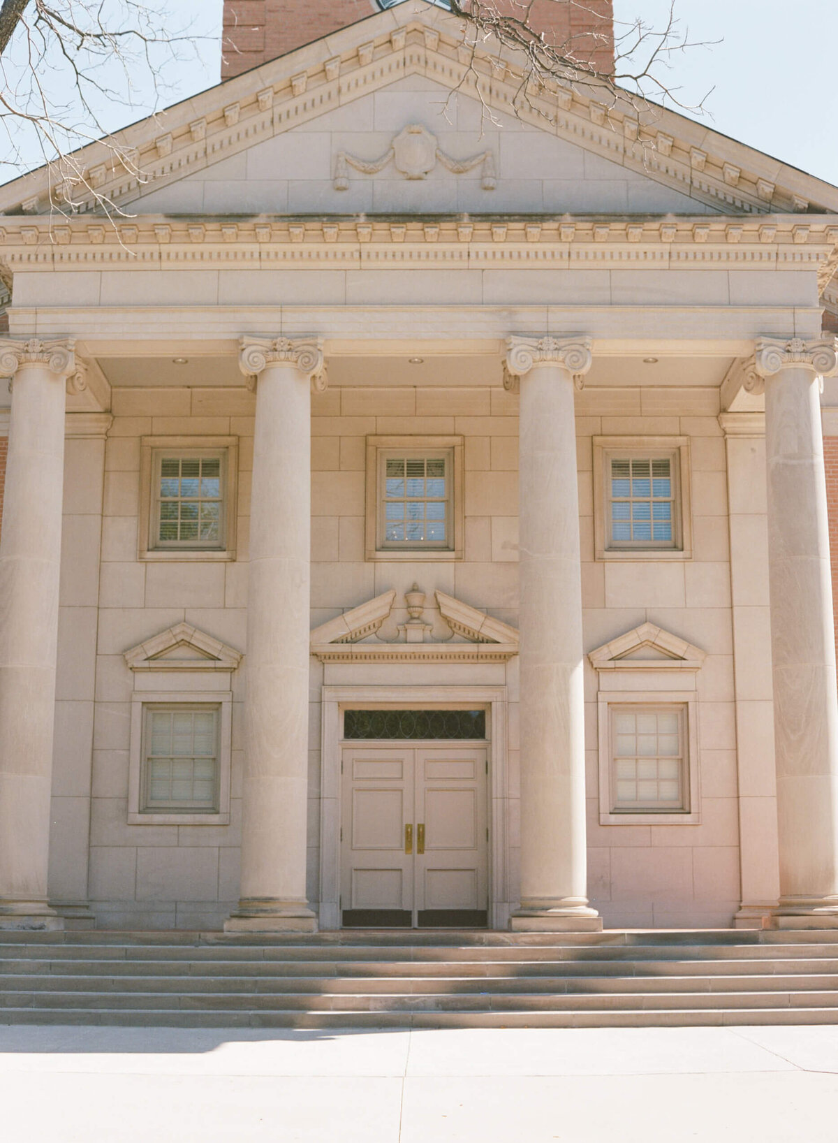 A wedding engagement session photo taken in Fort Worth Texas