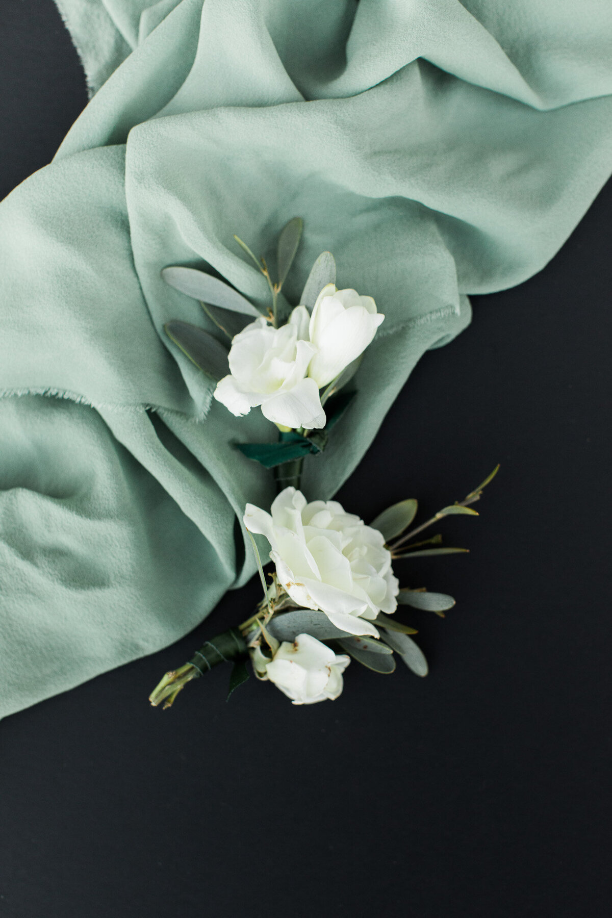 Luxury wedding RSVP with teal accents at a destination wedding in Lucca, Italy