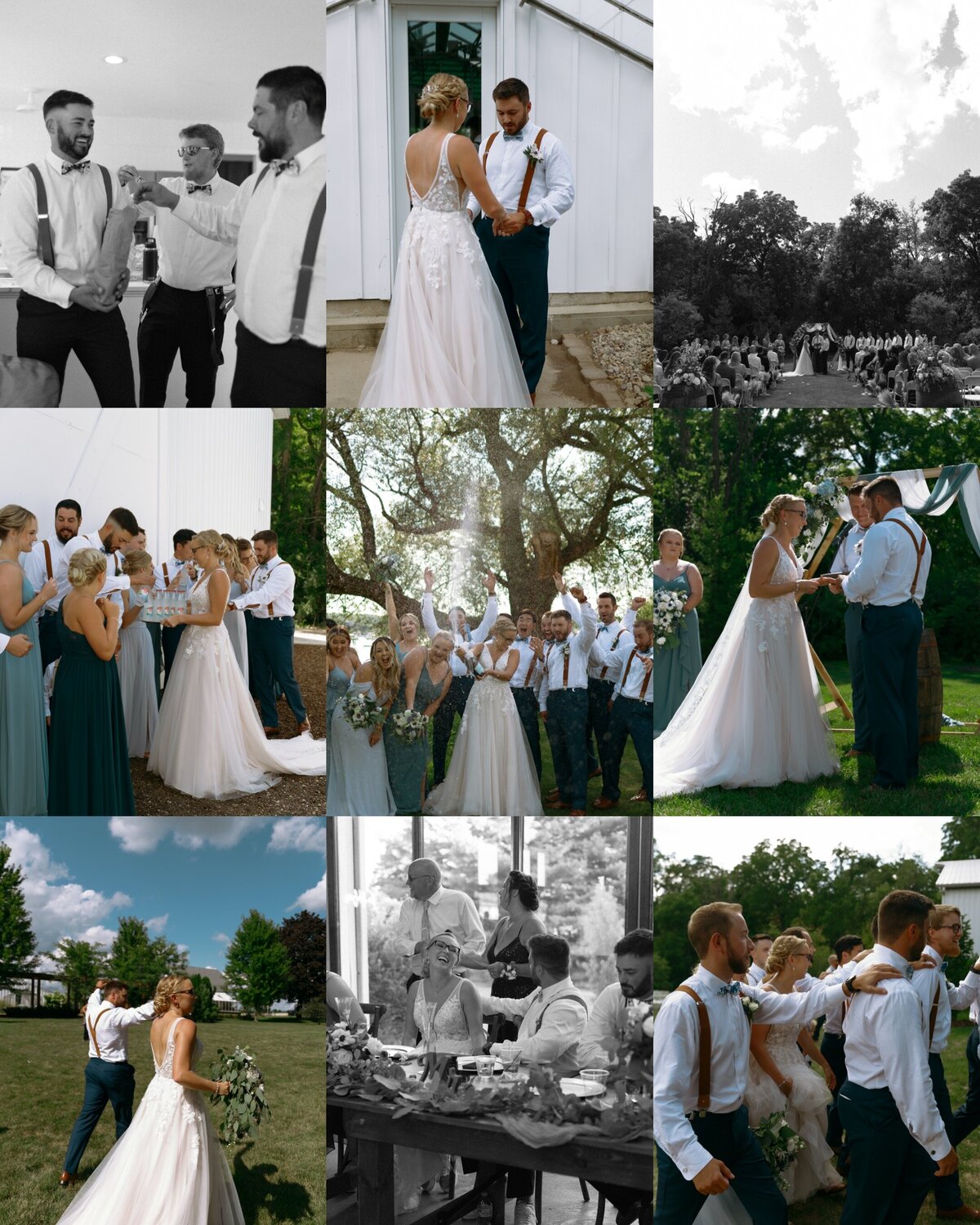 Boxed and Burlap Wedding Photography