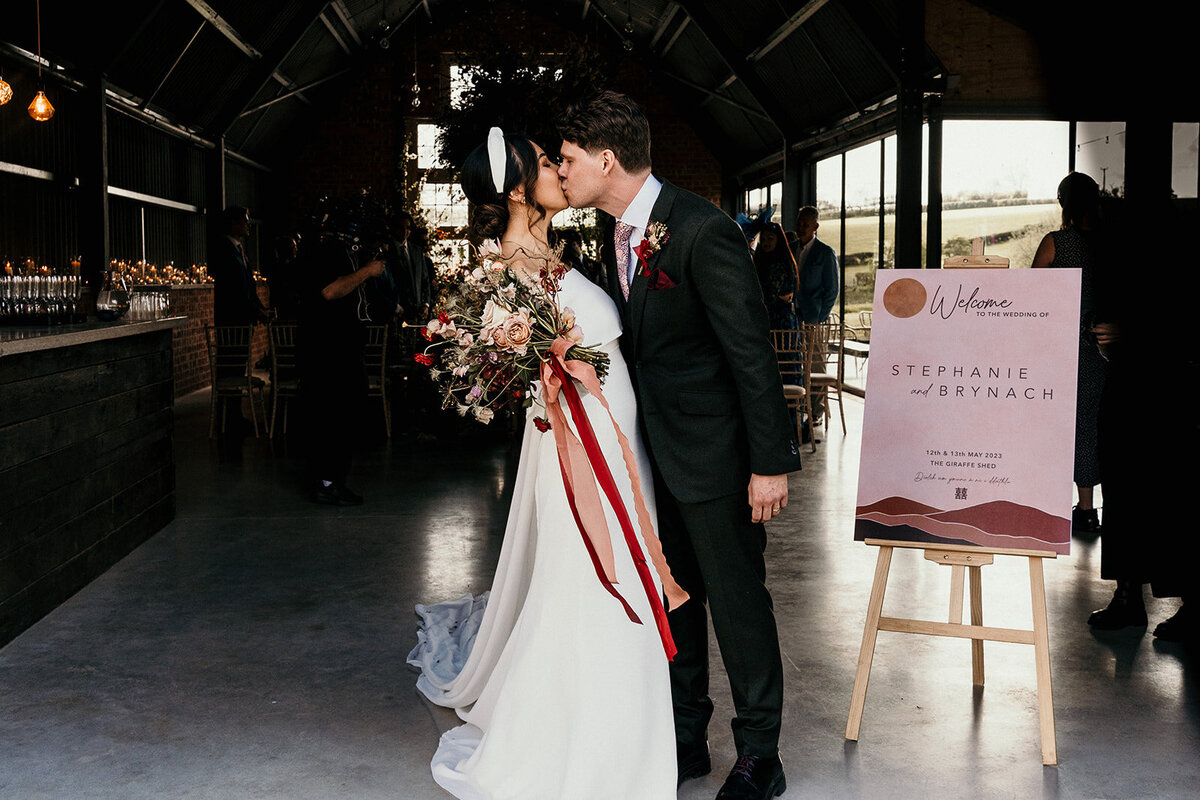 Luxury Floral Meadow Wedding at the Giraffe Shed (40)