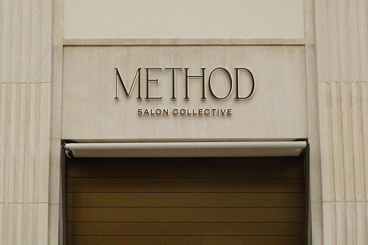 Salon logo and brand identity for Method Salon in Grand Rapids. Wildspark Creative crafted professional, cohesive branding reflecting female founder’s vision, artistry, and premium hair care experience.

Method Salon branding and logo designed by Wildspark Creative. Michigan hair care salon receives cohesive, professional visuals that communicate style, expertise, and client-focused premium service.