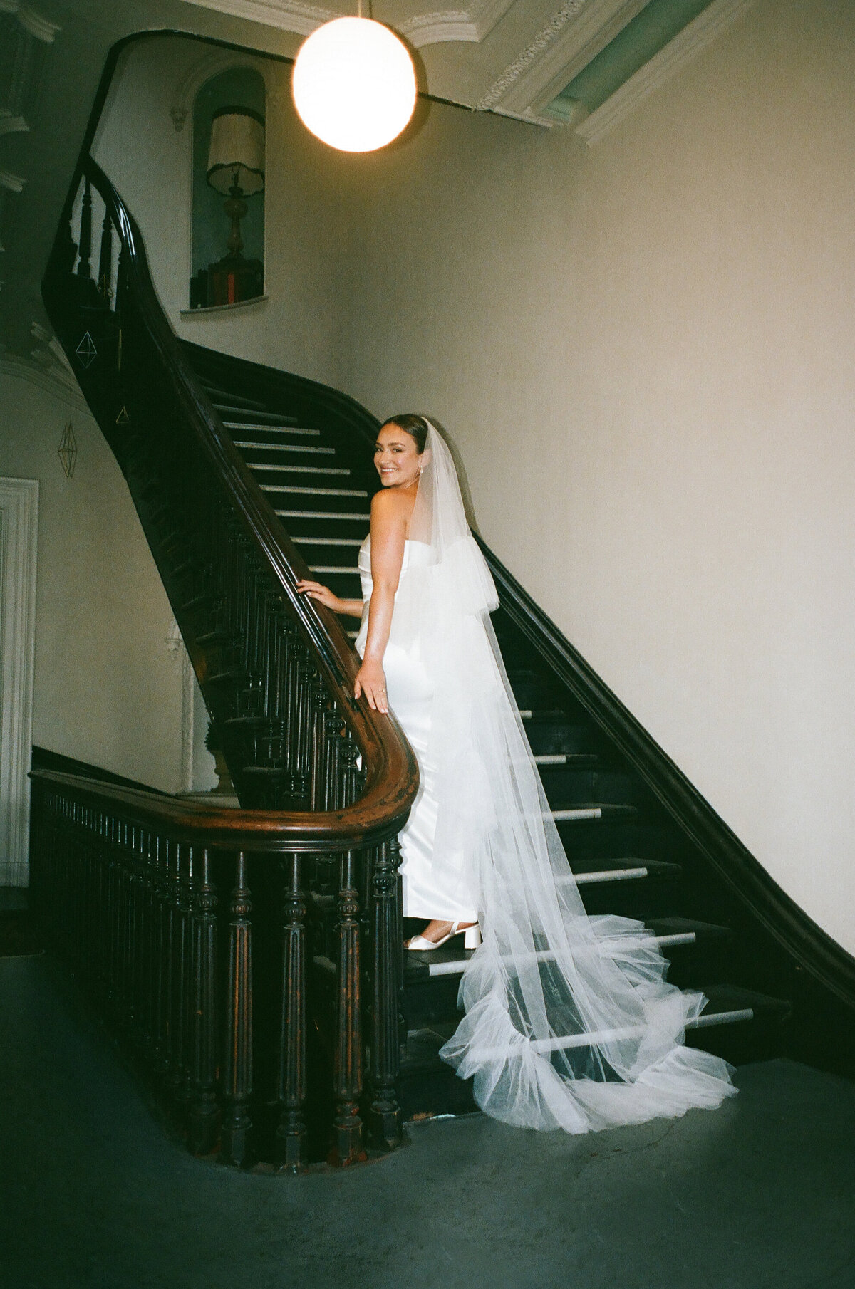 Bride-in-vintage-Dior-necklace-Takk-House-Troy-NY