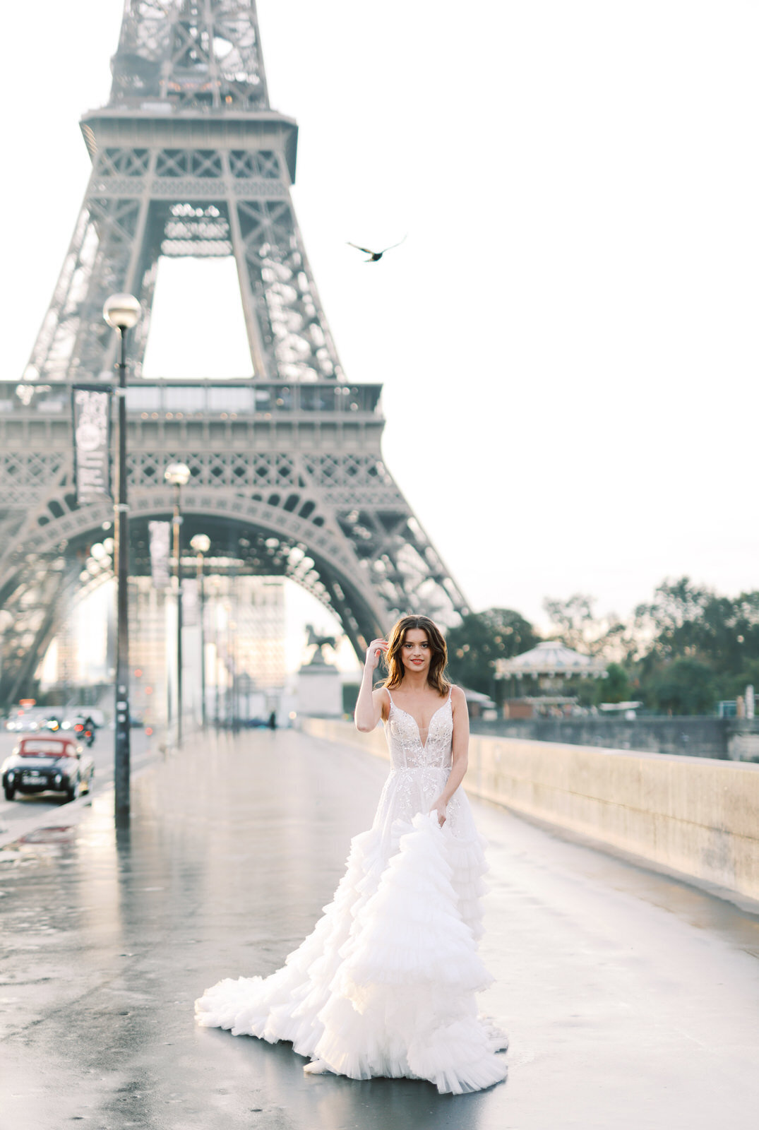 Modern Film Wedding Photography in Paris France 25