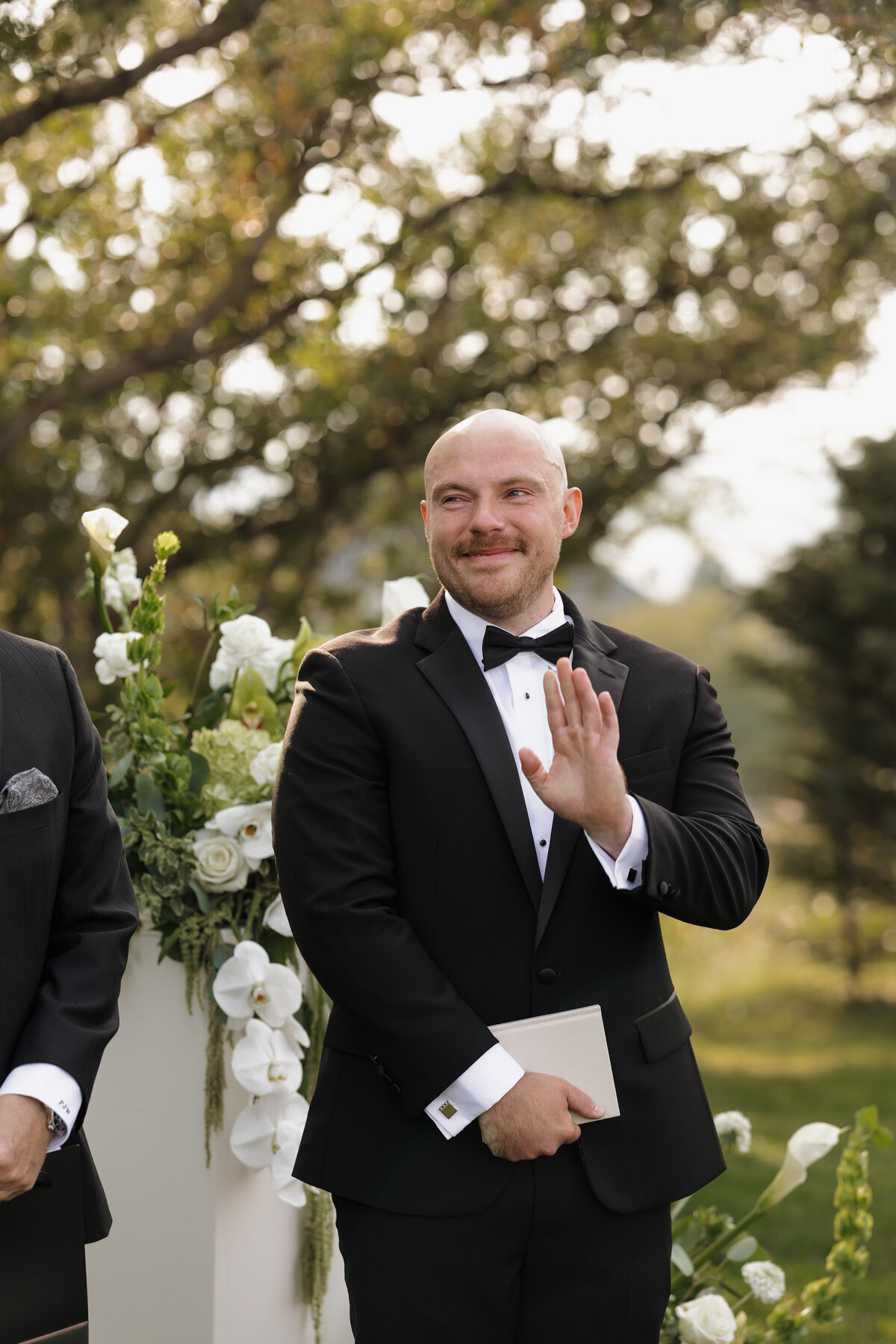 Ceremony Photos at The Oaks at Plum Creek in Castle Rock, CO.