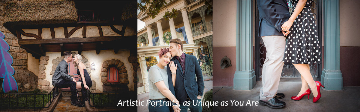 Disneyland Masterpiece Portraits banner