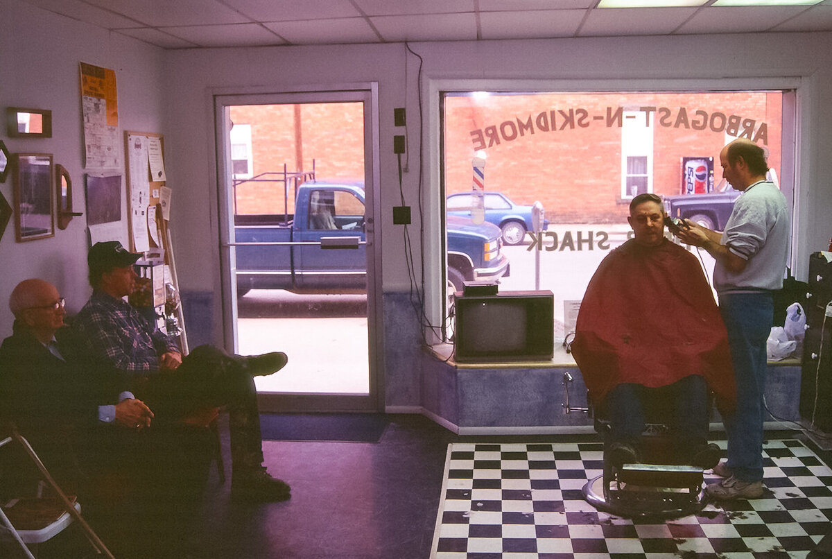 Sometimes the Barber shop is the place to go to gather news