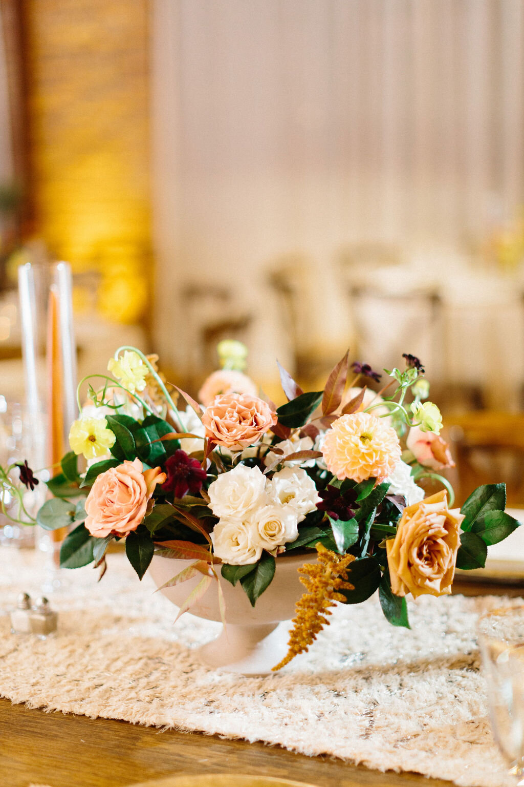 Life In Bloom centerpiece