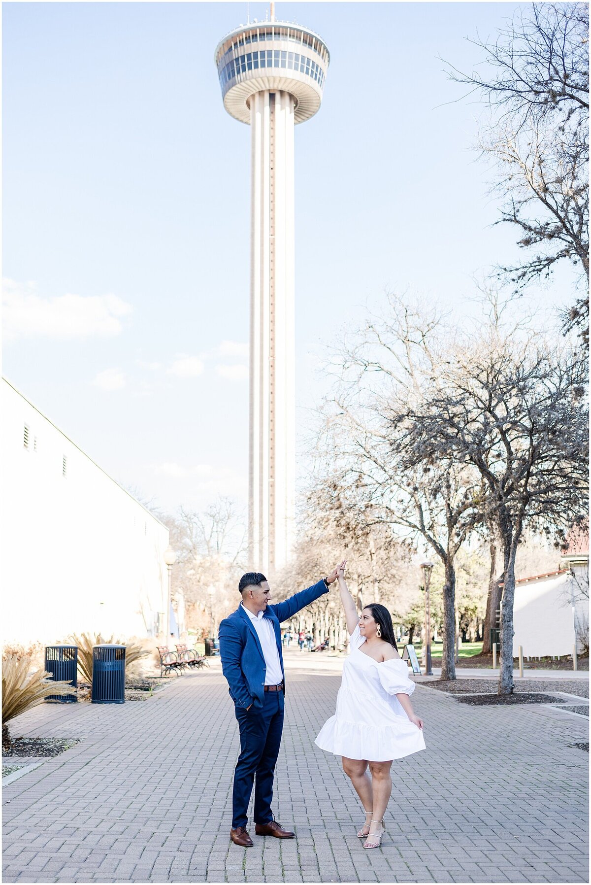 Melissa & Arturo Photography | Tower of The Americas Engagement - Kayla & Frank 051