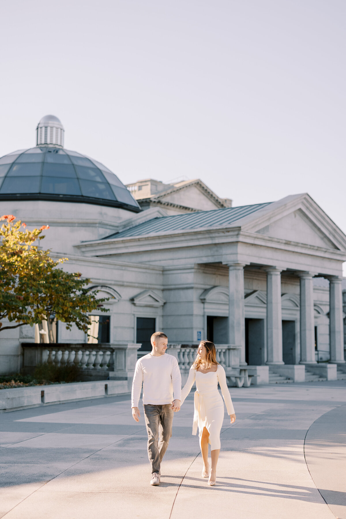 Capitol Building Engagement Session in Harrisburg, PA