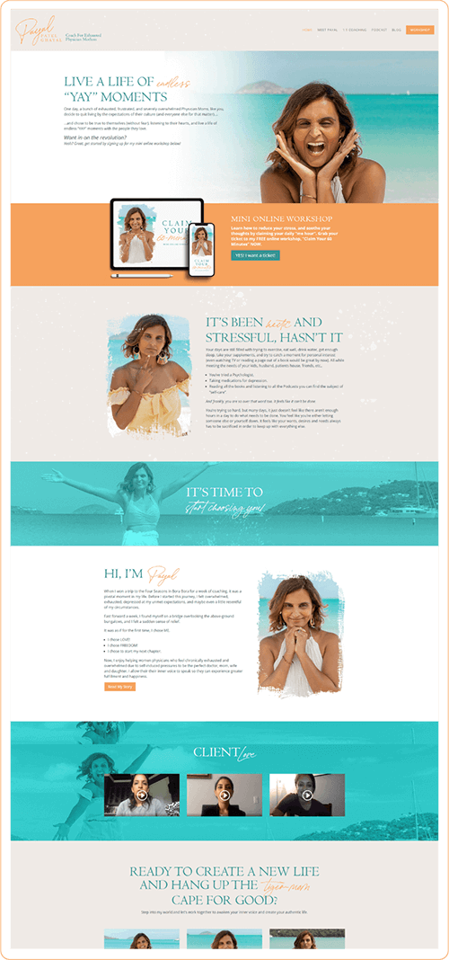 Payal Website Design