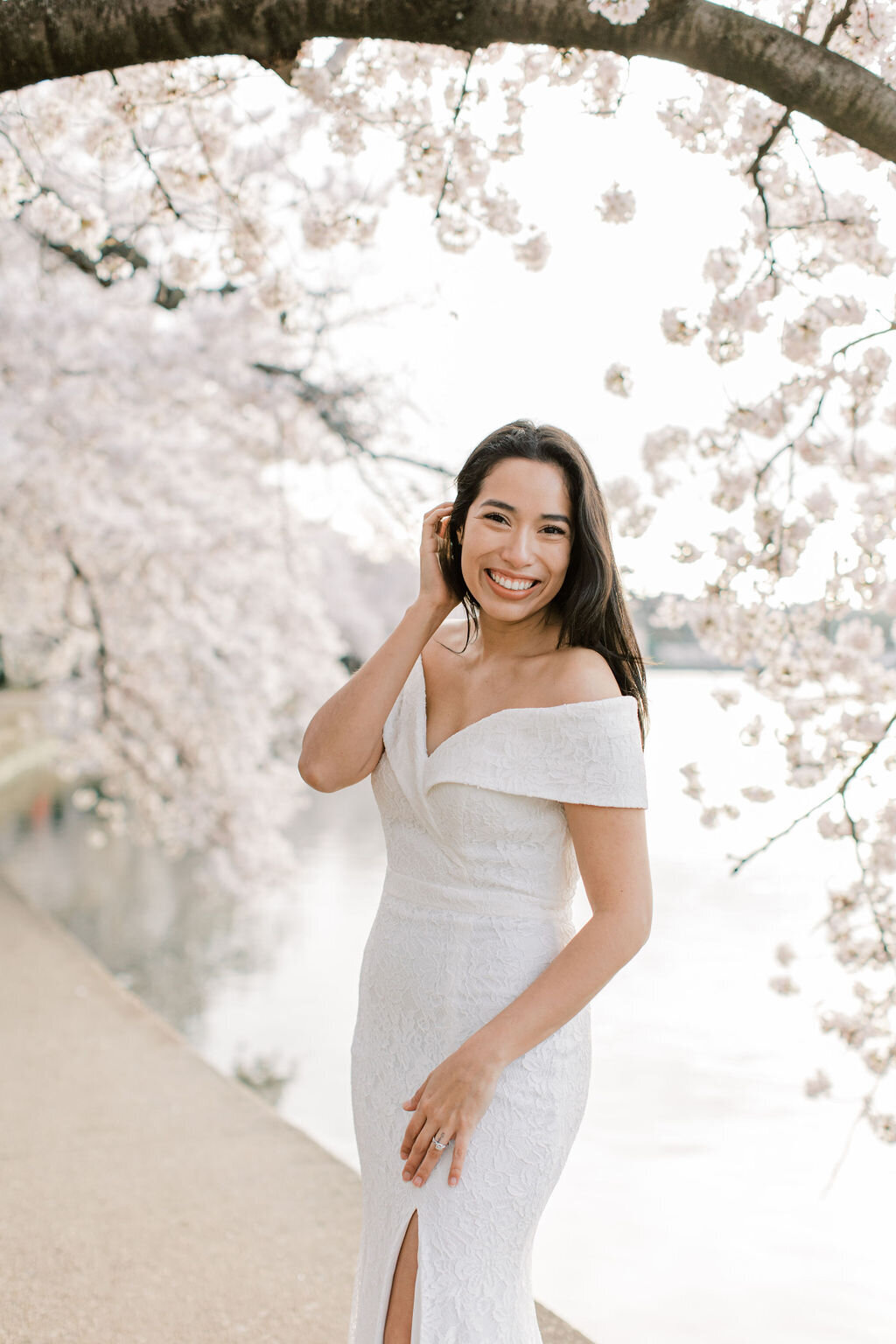 Washington DC Family Photos | Adela Antal Photography | Tidal Basin Cherry Blossoms