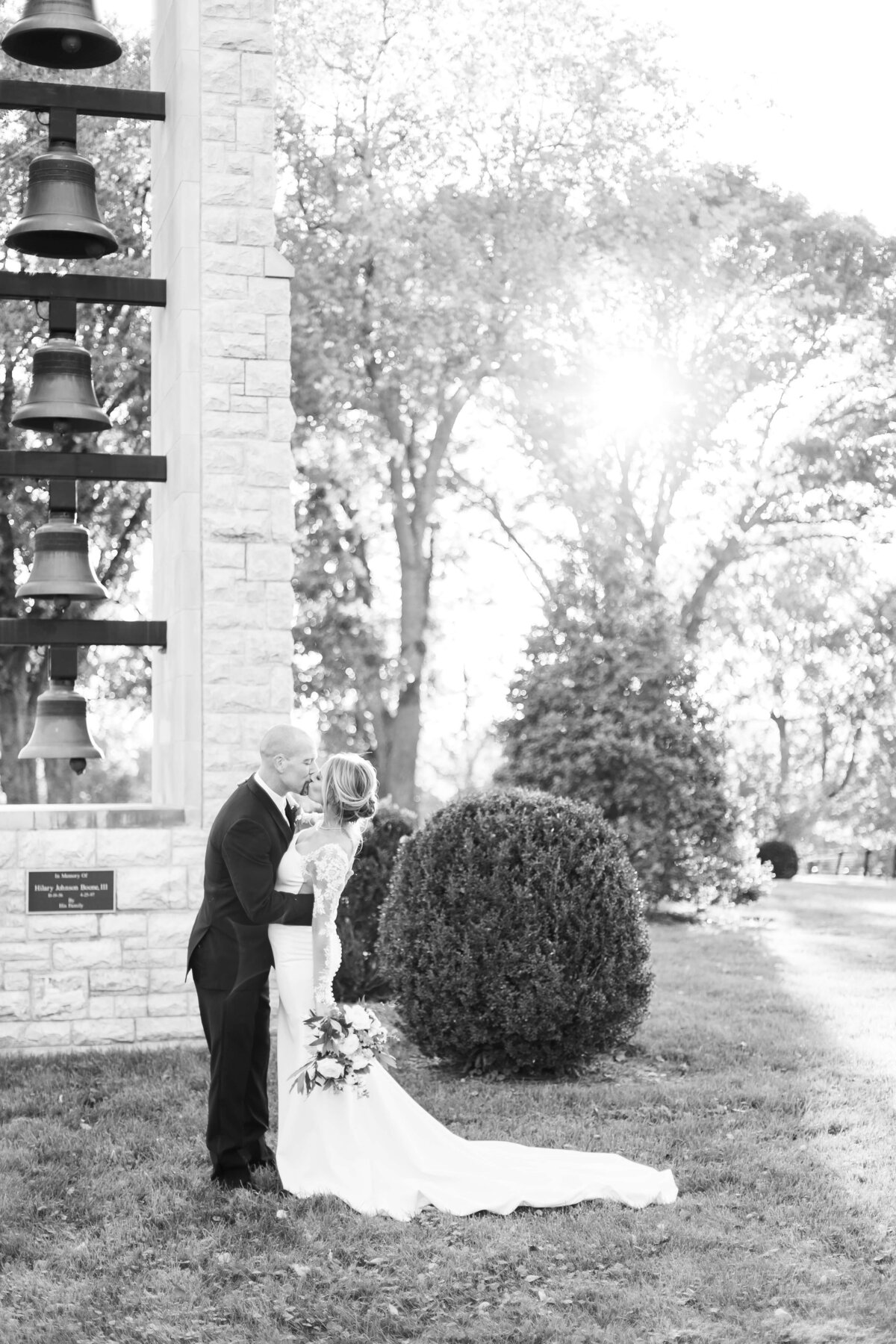 Bride and groom portraits at The Carrick House Wedding venue in Lexington, KY