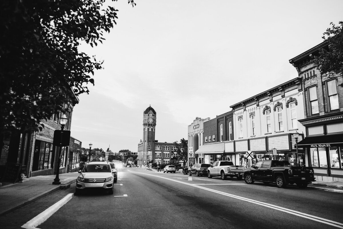 Nicole Haley -- Clocktower BW