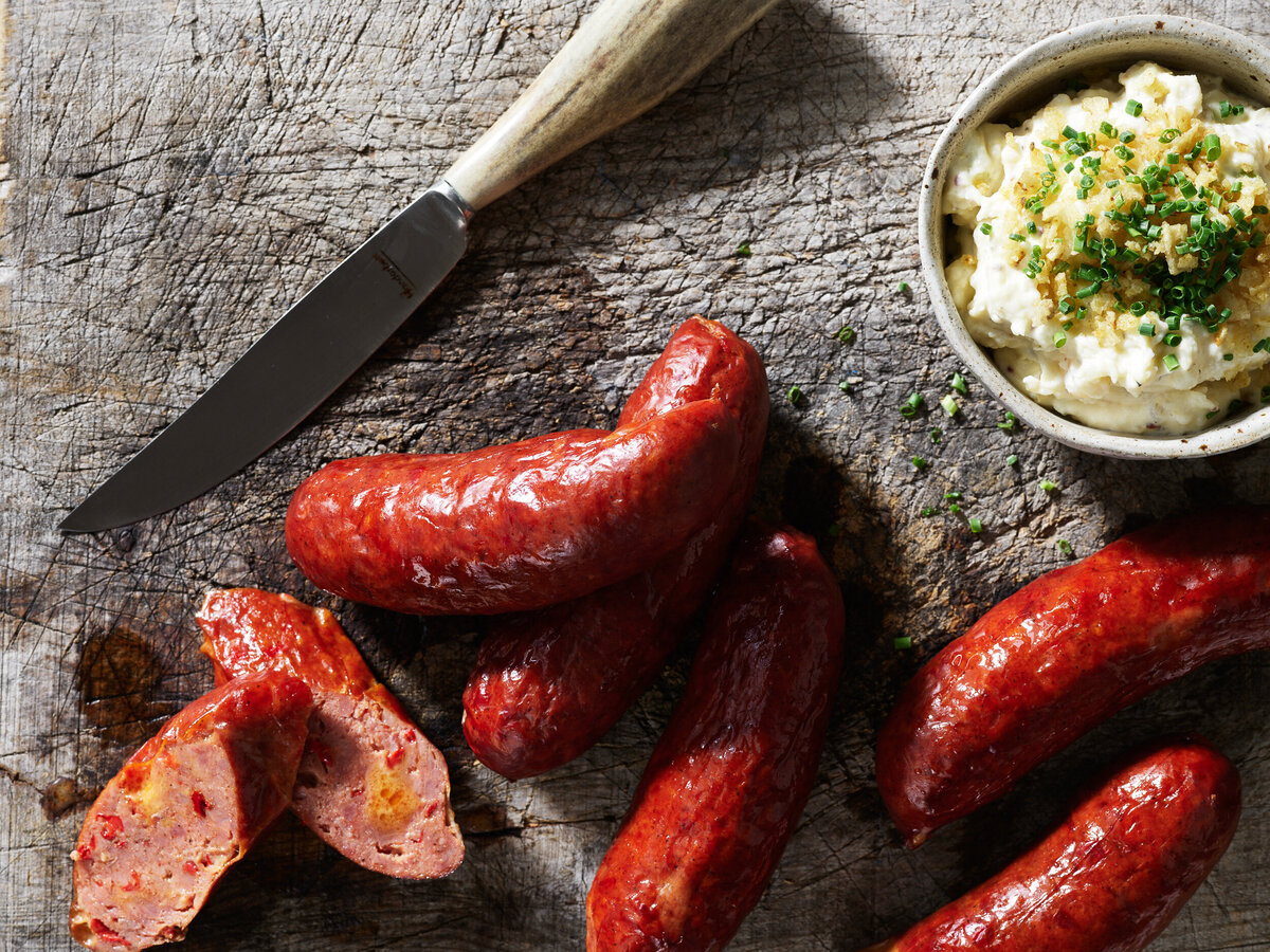 charlie mckenna pimento cheese sausage