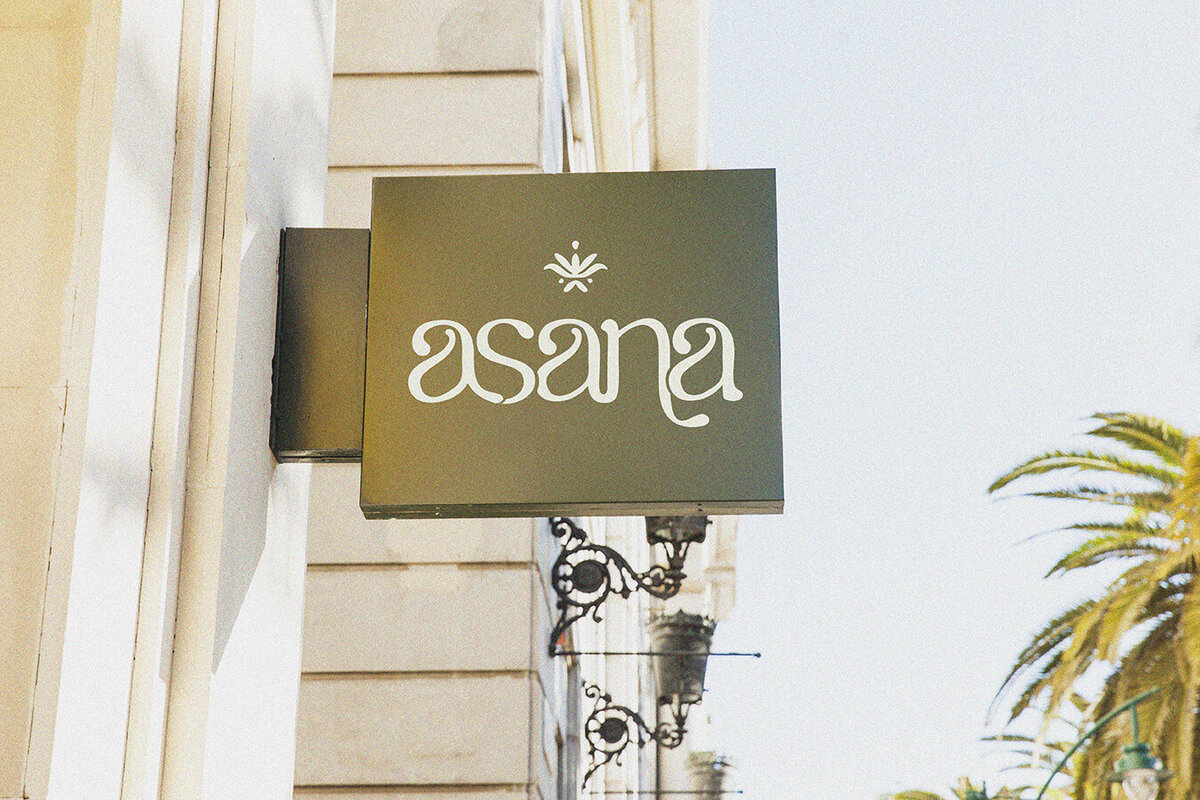 Modern logo design for a wellness-focused yoga studio SIGN DESIGN