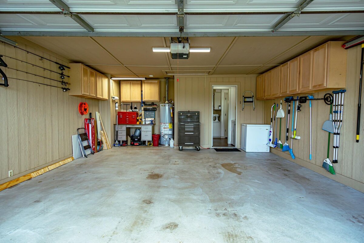 Charming 3 Bedroom 2 Bath Home with Upgrades for sale in Bonham, TX - inside garage view