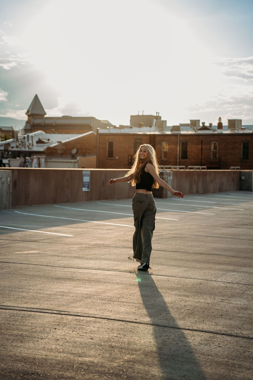 Old Town fort collins senior session