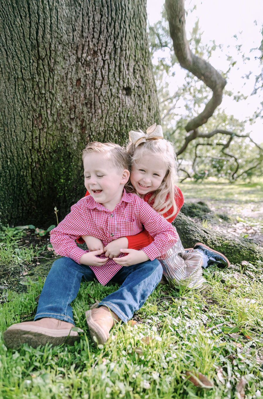 Family Christmas mini session in Houston with Mari Boscardin Photography — porch session, christmas kitchen, Christmas Truck (at the Mason Home in Tomball), studio Christmas minis and Santa Minis - fun and relaxed session for easy-going families