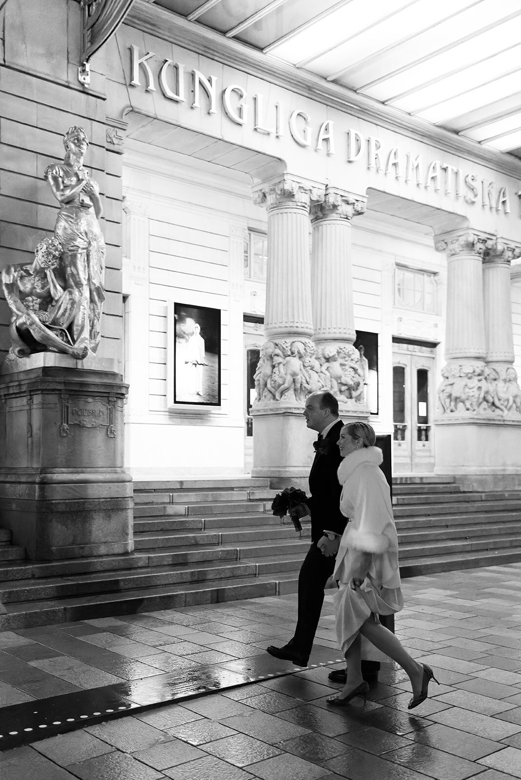 Bröllopsfotograf Anna Lundgren Bröllop Dramaten