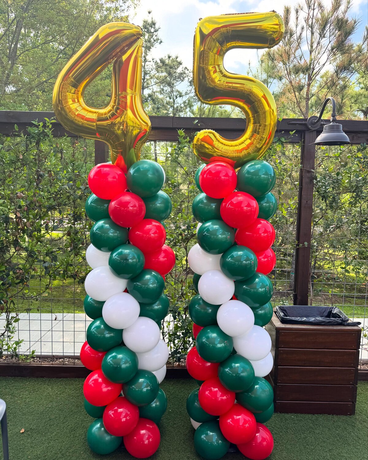 45 birthday party