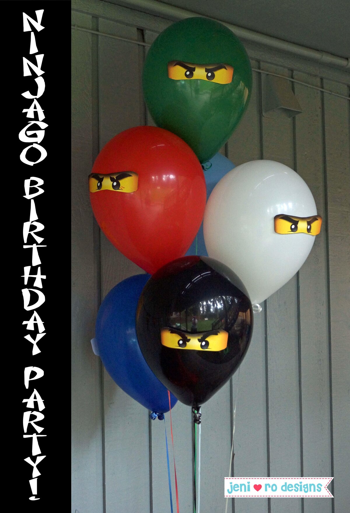 Ninjago bday jeni ro designs ninja balloons title page
