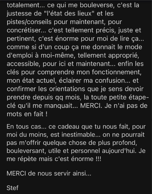 témoignages fussionné