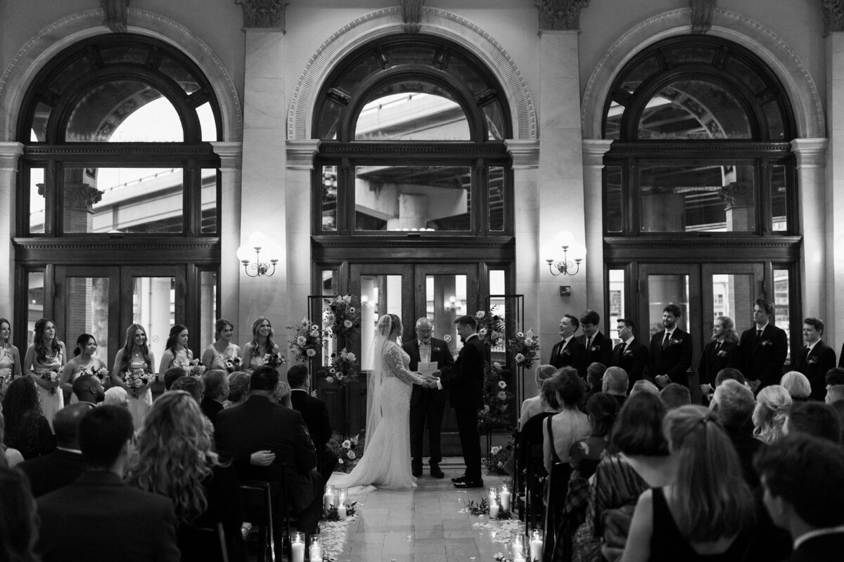 Wedding Ceremony Photos by Richmond VA wedding and elopement photographer