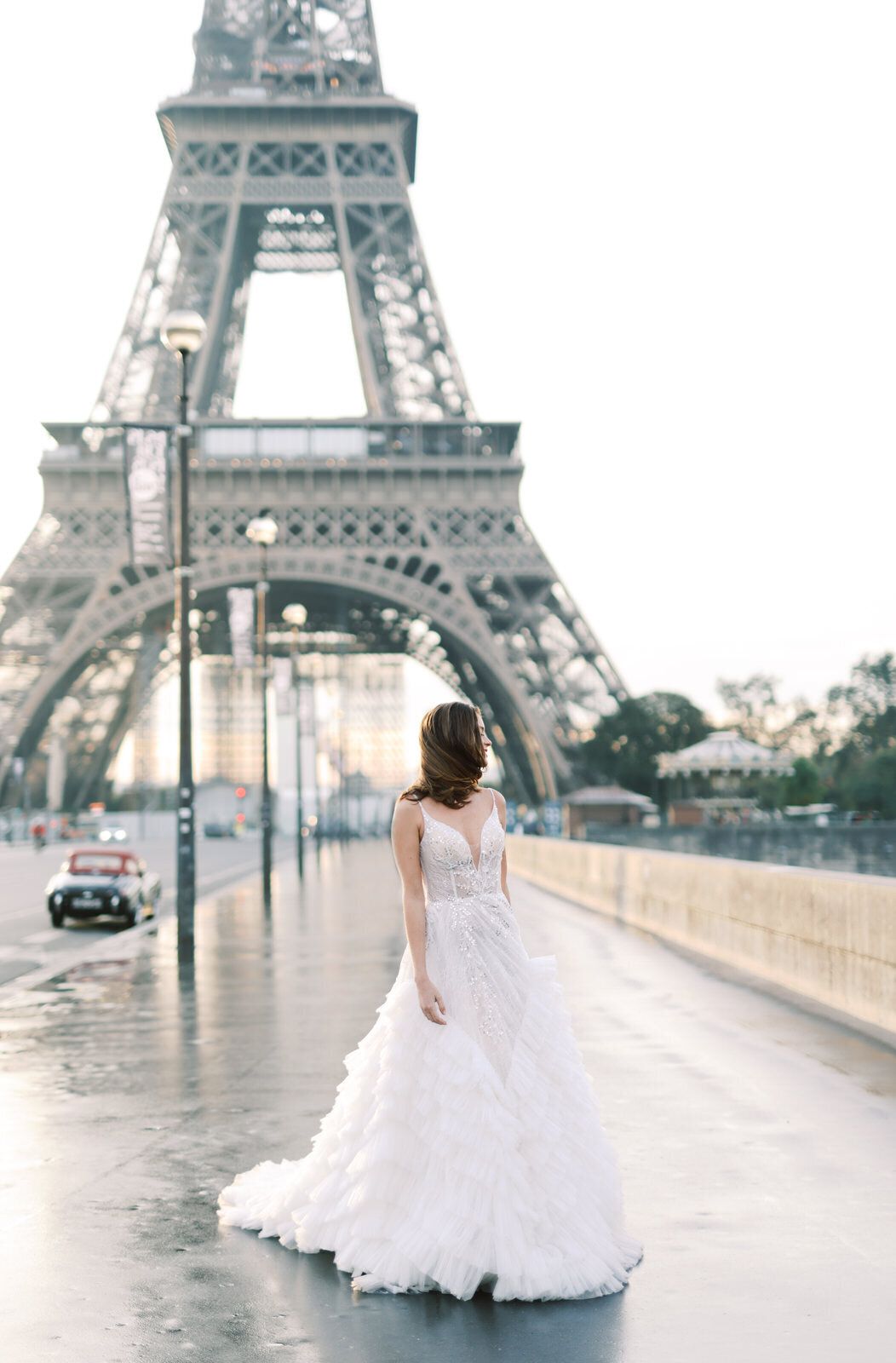 Modern Film Wedding Photography in Paris France 22