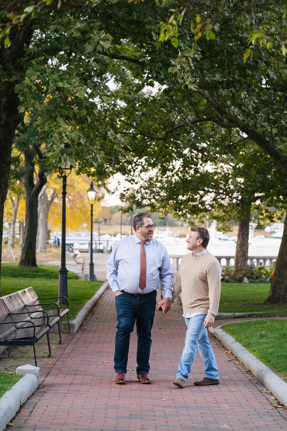 Authentic and timeless engagement photos in Newburyport, MA. Capture your love with natural, candid moments in this charming coastal town.