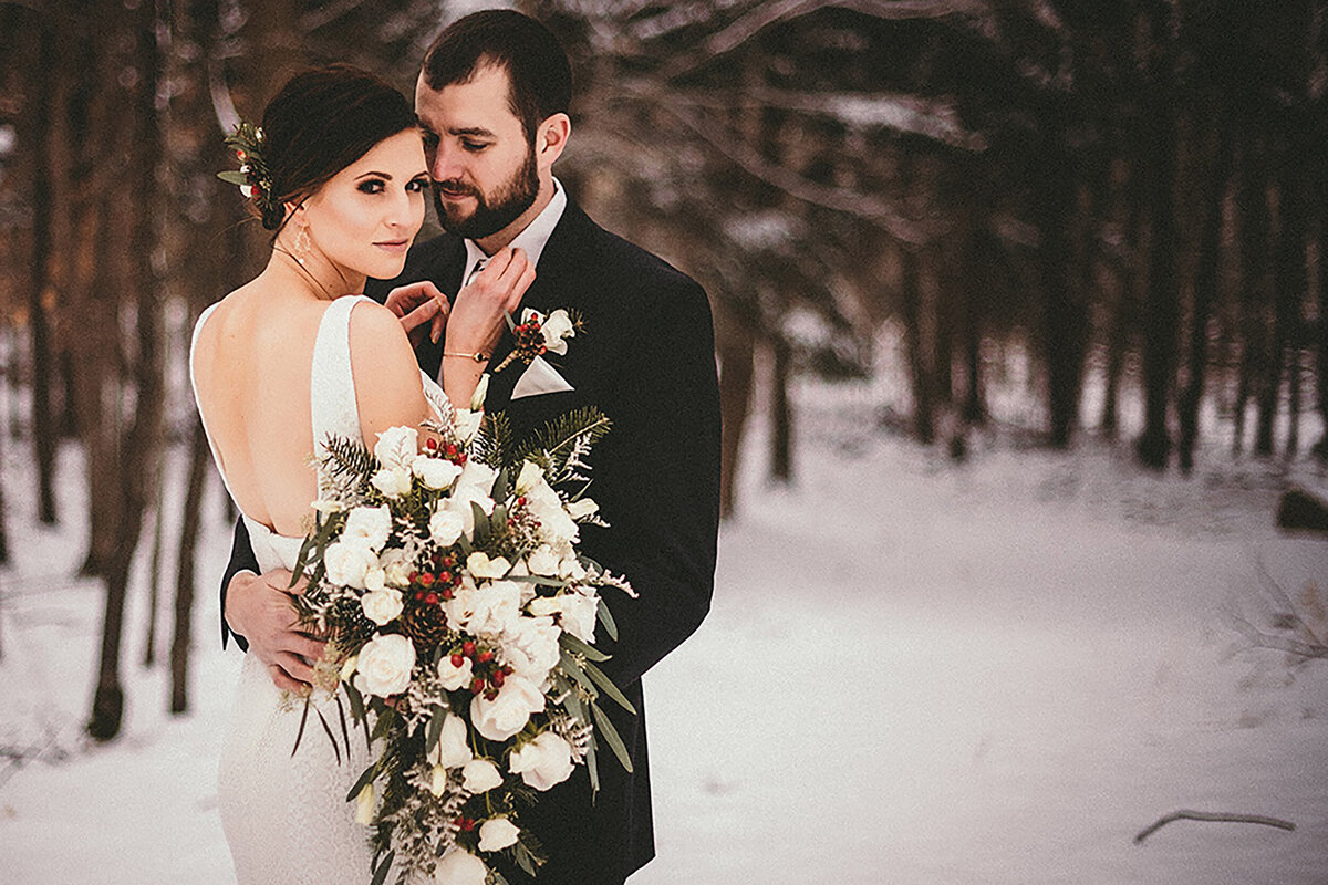 Winter Wedding Photo